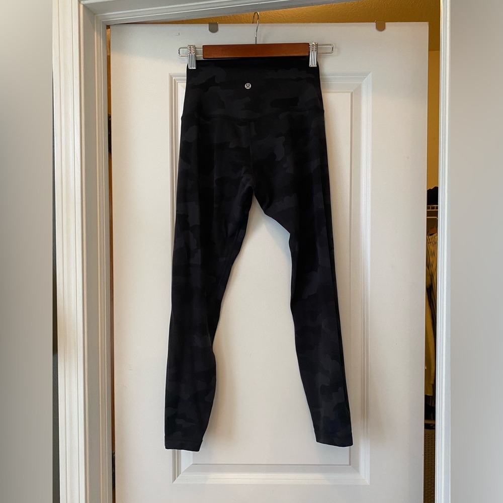 Lululemon Black Camo Align Leggings